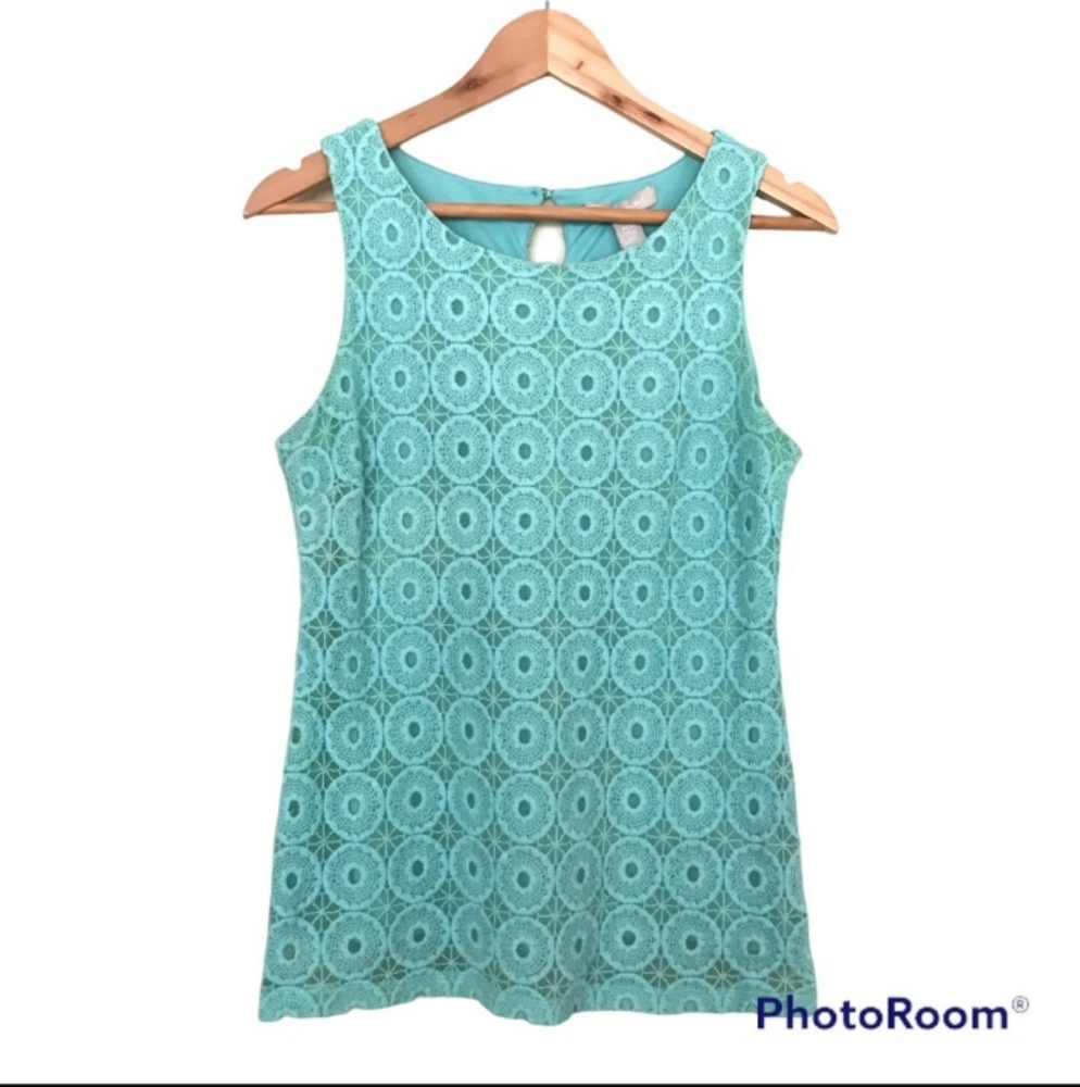 😍BANANA REPUBLIC crochet tank top